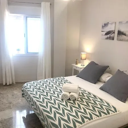 With One Bedroom In With Wonderful Sea View And Wifi 100 M From The Beach Torremolinos